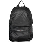 Tommy Hilfiger Black Polyester Backpack